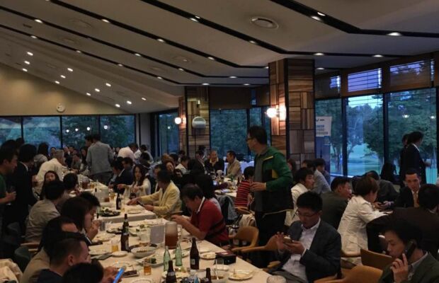 成绩表彰仪式与庆功晚宴现场